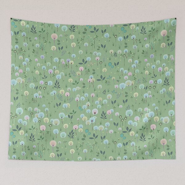 Item preview, Blossoming Field Seamless Pattern designed and sold by PurpleTank.