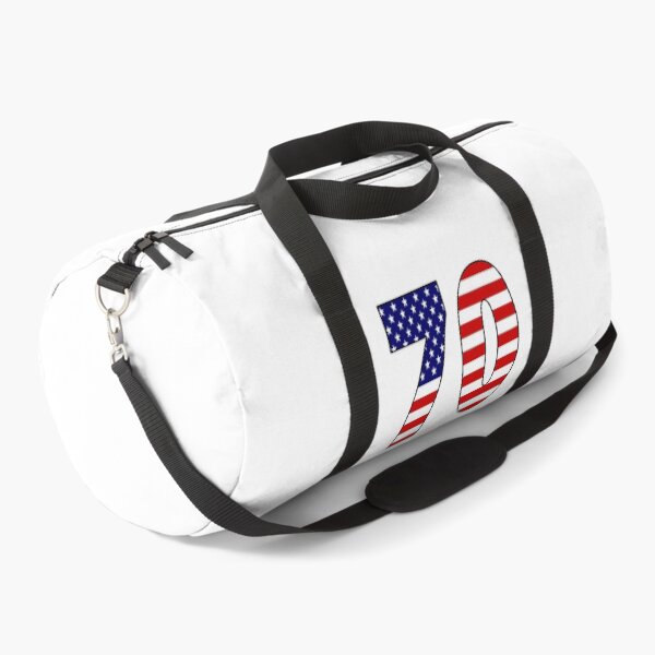 Item preview, Number 70 with USA flag on the background designed and sold by AllShirts21.