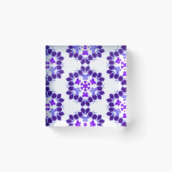 Item preview, Purple and fuchsia abstract flower designed and sold by Abstractlara.