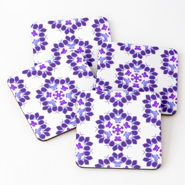 Item preview, Purple and fuchsia abstract flower designed and sold by Abstractlara.