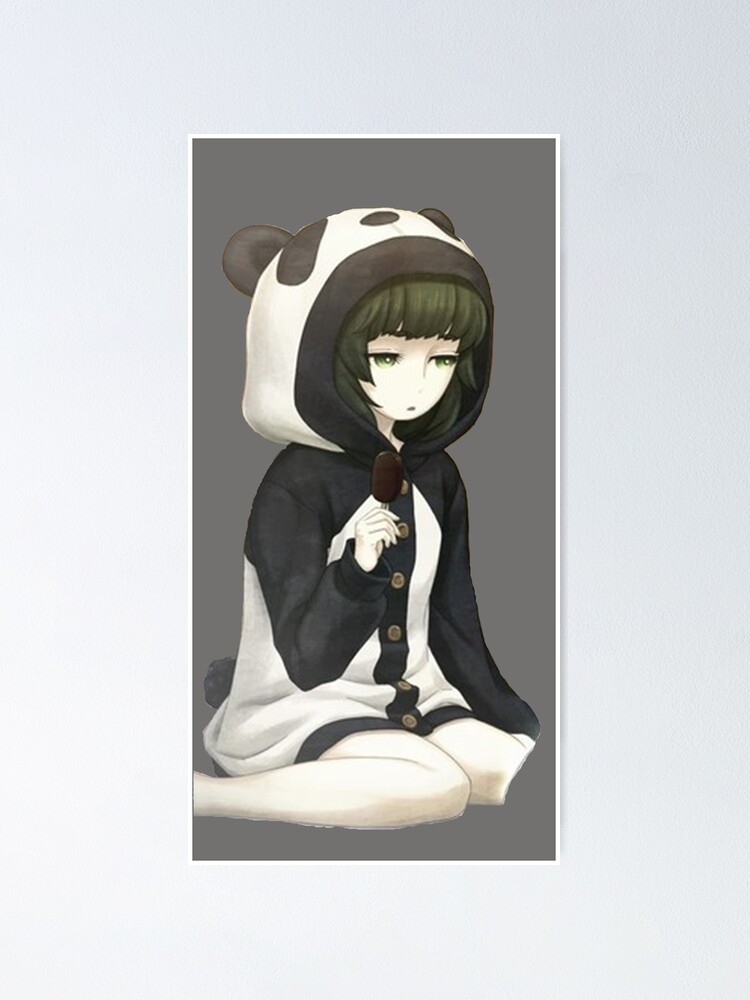 Steins Gate 0 Panda Maho Poster By Joader Redbubble