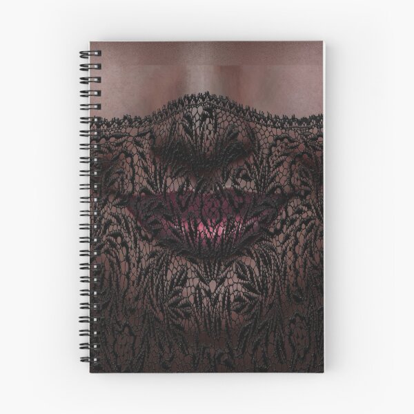 Item preview, Black Lace Real Smile fem 7 rb 3 designed and sold by Robin Griggs Wood for Cara Sonrisa Designs.