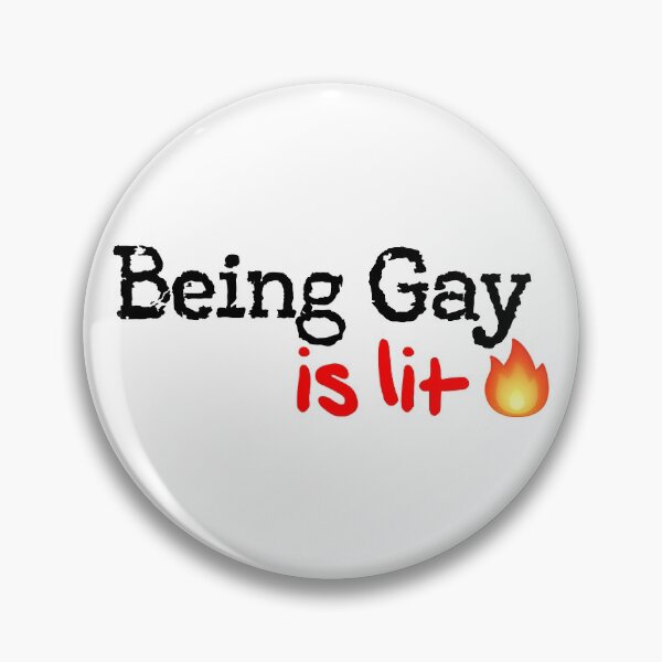 Item preview, Being Gay is Lit! designed and sold by DoodleDashCollective.