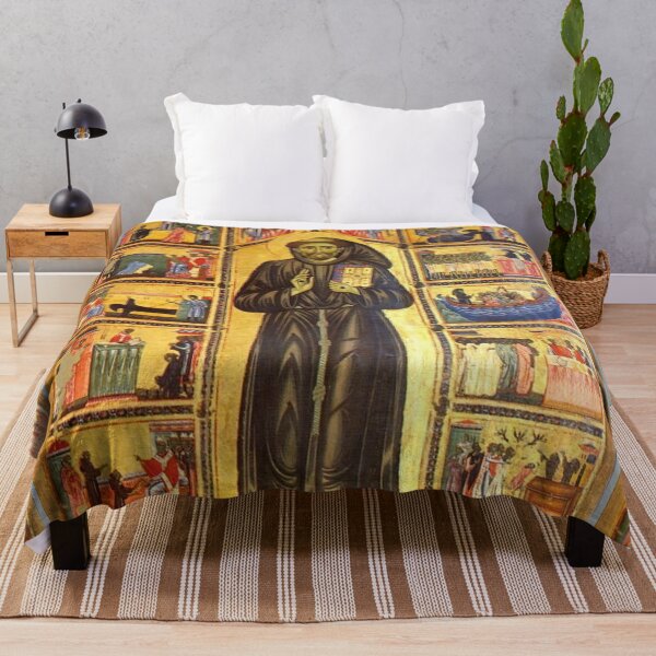 Item preview, Saint Francis of Assisi and scenes from his life, 13th century designed and sold by The Great  Art.