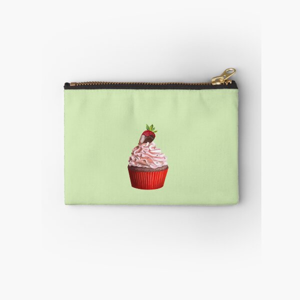Item preview, Cupcake with strawberry and chocolate designed and sold by adelacreative.