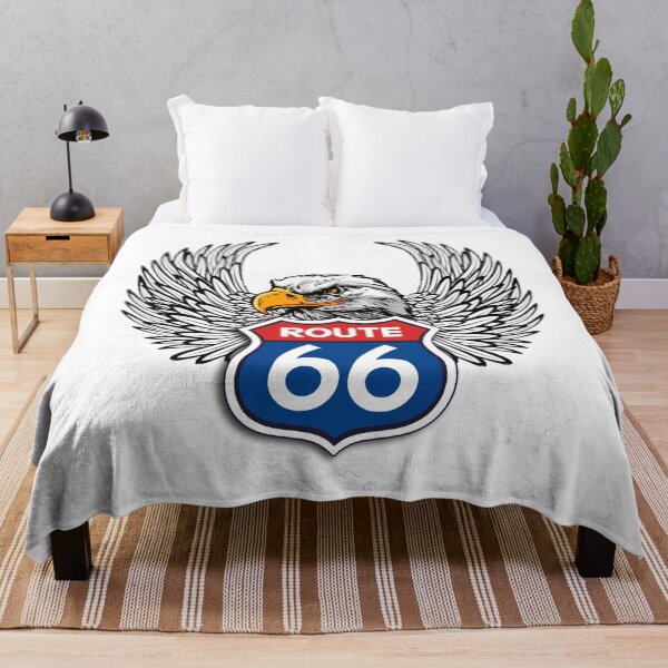 Item preview, ROUTE 66 EAGLE designed and sold by RedBubbleBoom.