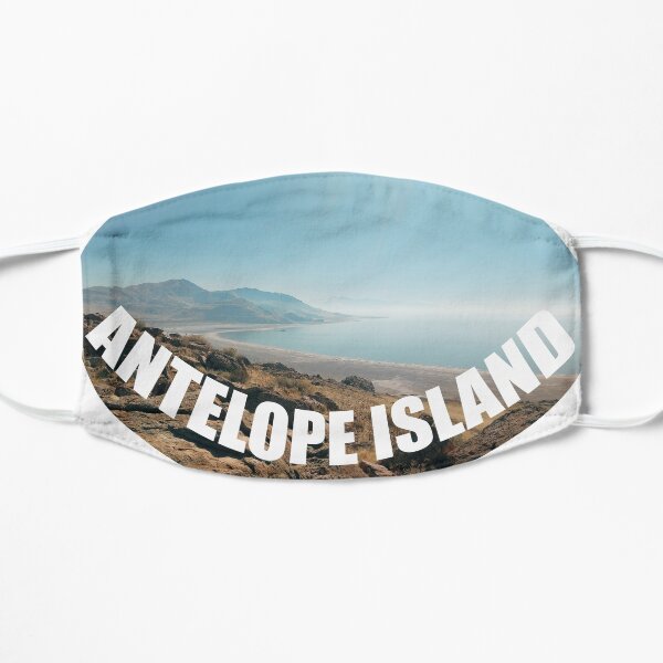 Antelope Island, Utah Flat Mask