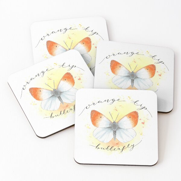 Item preview, Orange tip butterfly designed and sold by Theodora Gould.