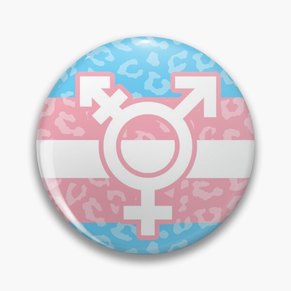Item preview, Transgender Pride Flag - Femme Pink Leopard designed and sold by glittergoreart.