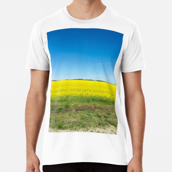 rapeseed field Premium T-Shirt