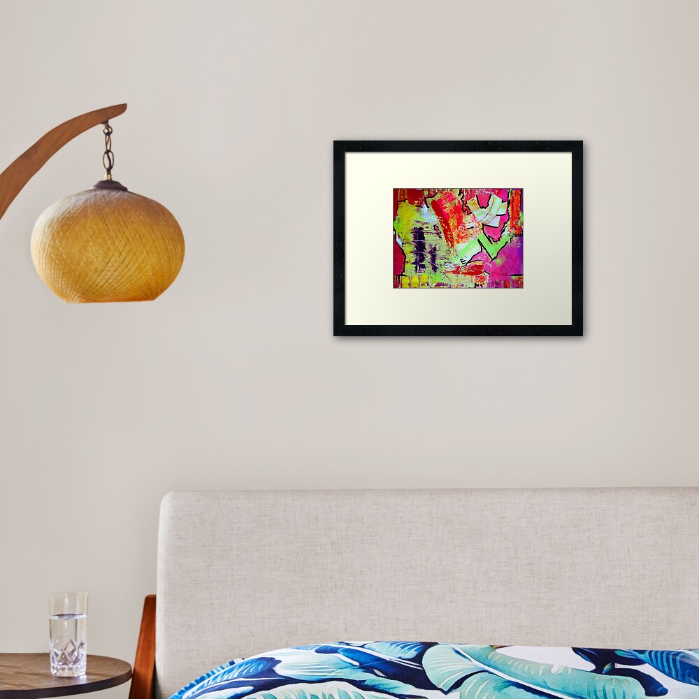 Item preview, Framed Art Print designed and sold by barbosaart.
