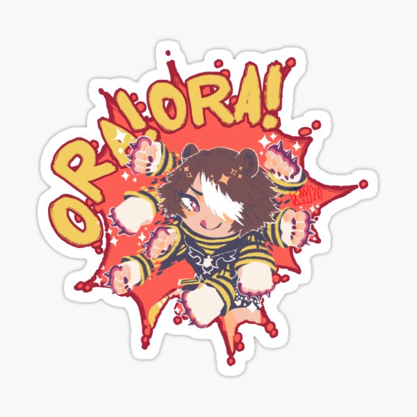 ORA! ORA! Sticker