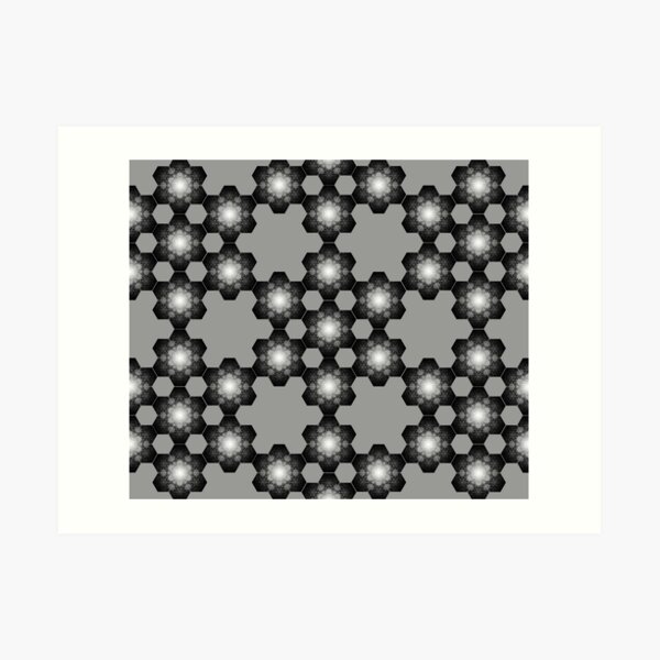 Hexstatic Art Print