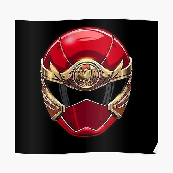 Poster Power Rangers Redbubble