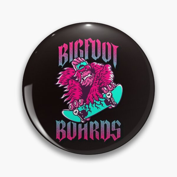 Artikelvorschau, Bigfoot Boards Skateboarding Tee entworfen und verkauft von davestees506.