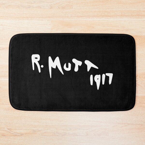Item preview, R Mutt 1917, Fountain by Marcel Duchamp in White designed and sold by murialbezanson.