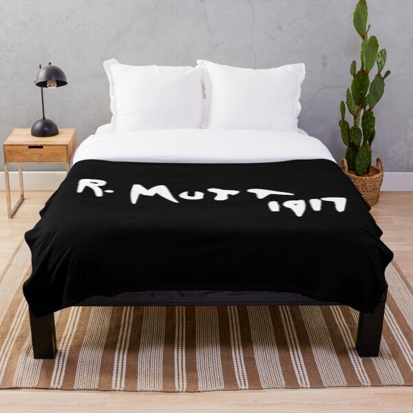 Item preview, R Mutt 1917, Fountain by Marcel Duchamp in White designed and sold by murialbezanson.