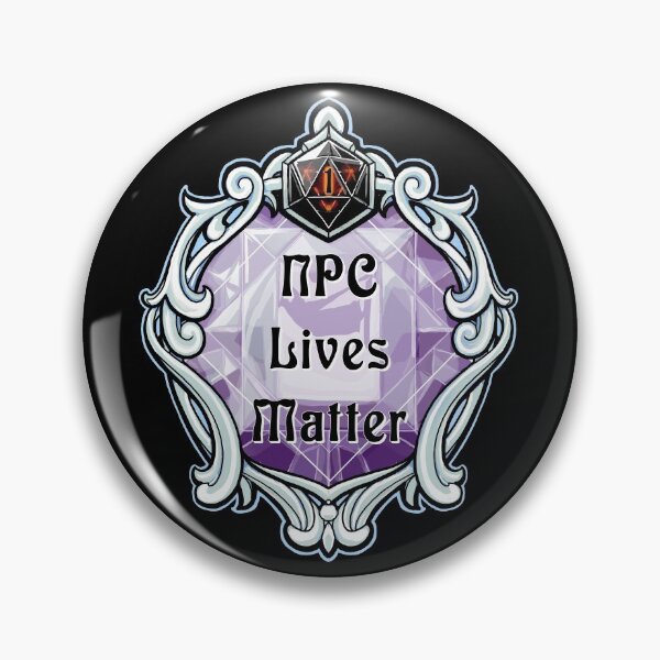 Item preview, Amulet NPC Lives Matter designed and sold by robertbevan.