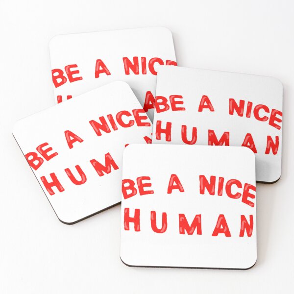 Item preview, Be a nice human designed and sold by Lhart2.