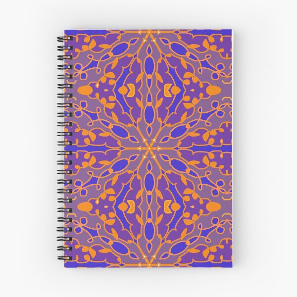 Item preview, Fantasy abstract orange and blue designed and sold by Abstractlara.