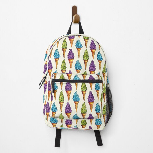 Item preview, Ice Cream Purple Blue Green Pattern designed and sold by Kelly Gilleran.