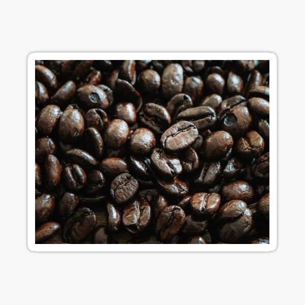 Espresso Brown Stickers Redbubble - roasted coffee beans roblox