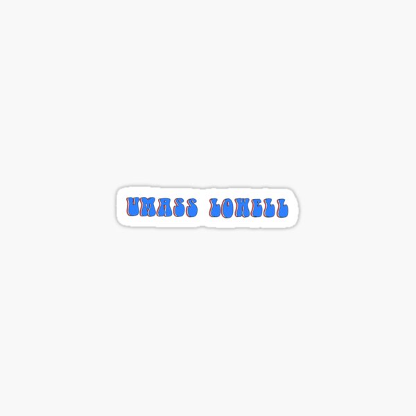 Funky Umass Lowell Sticker
