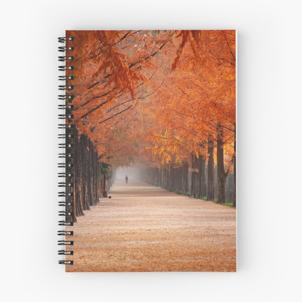 Item preview, ORANGE LEAFED TREES PATHWAY designed and sold by Eston Kamau.