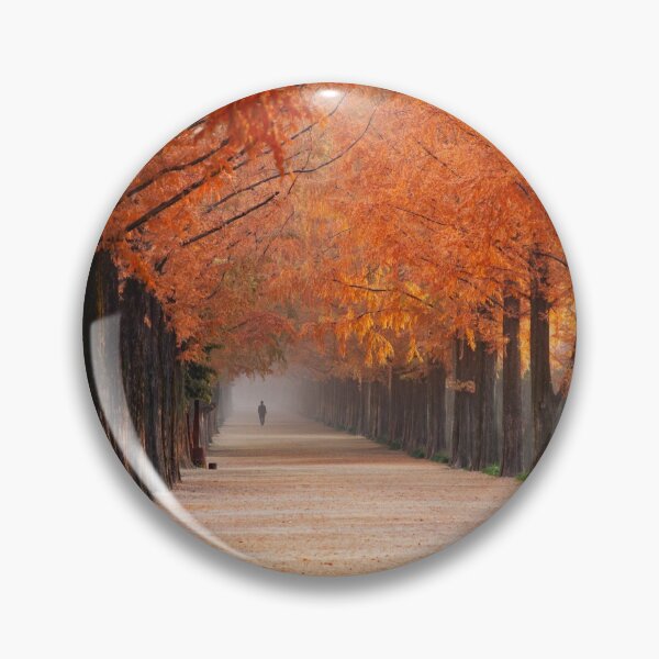 Item preview, ORANGE LEAFED TREES PATHWAY designed and sold by Eston Kamau.