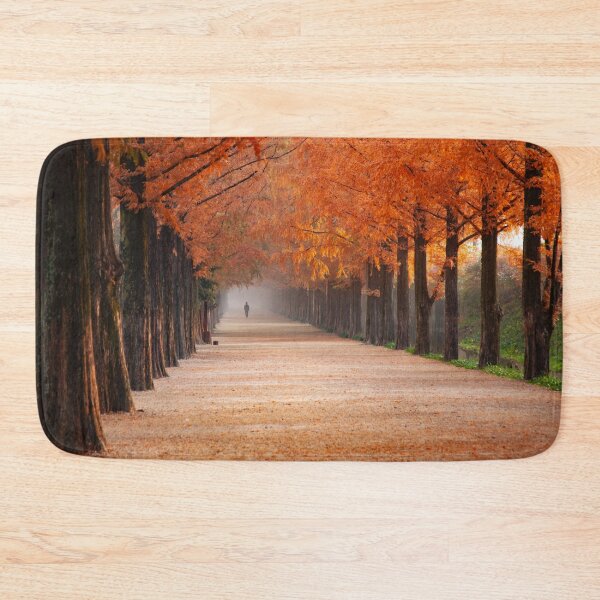 Item preview, ORANGE LEAFED TREES PATHWAY designed and sold by Eston Kamau.