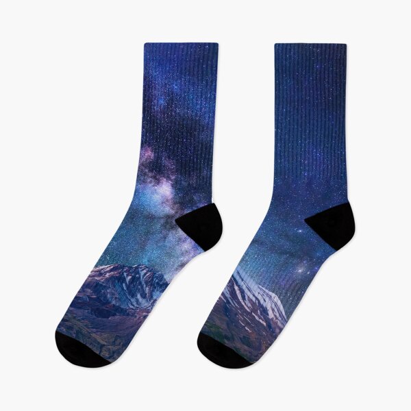 Item preview, Mount Saint Helens Night Sky Hiking Trail Washington Mountain Hiking Adventure designed and sold by Colin Grant.
