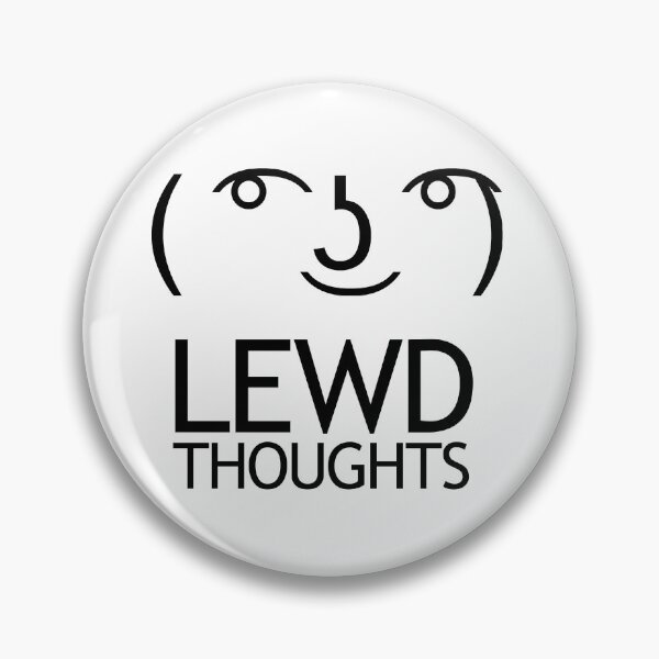Item preview, Lewd Thoughts - Lenny Face designed and sold by Grathicks.