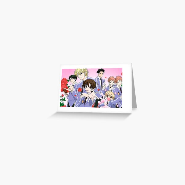 Ouran highschool host club Greeting Card
