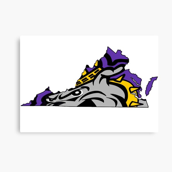 jmu dukes va Canvas Print