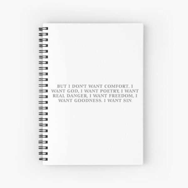Item preview, Brave New World Quote Aldous Huxley Sticker designed and sold by LexiconQuotes.