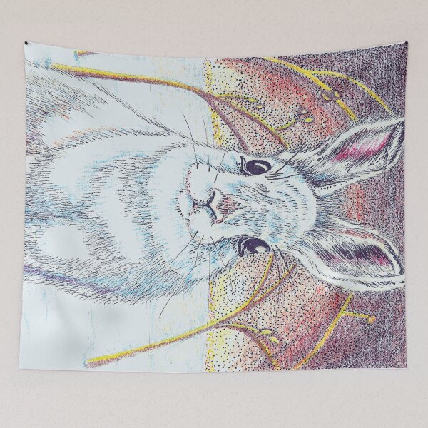 Item preview, White Rabbit /Snowshoe Hare designed and sold by QuixoteRidge.