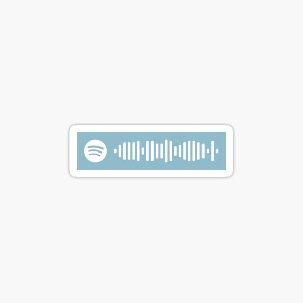 Alec Benjamin Spotify Artist Code Sticker