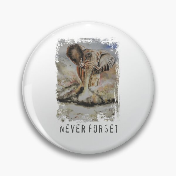 Item preview, elephant never forget designed and sold by nemfisart.
