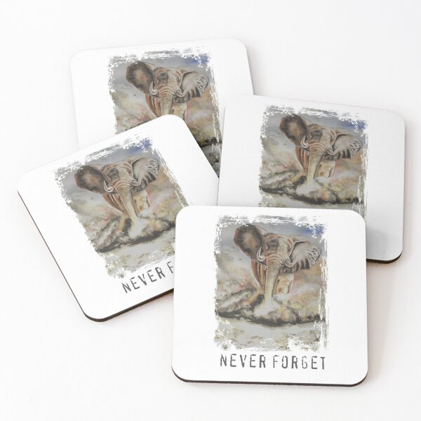Item preview, elephant never forget designed and sold by nemfisart.