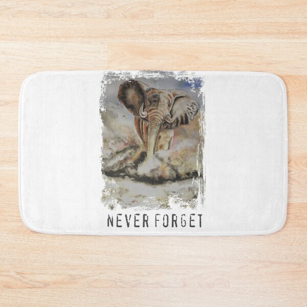 Item preview, elephant never forget designed and sold by nemfisart.