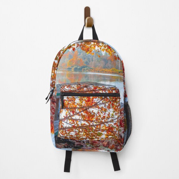 Item preview, RED ORANGE AUTUMN LEAVES designed and sold by Eston Kamau.