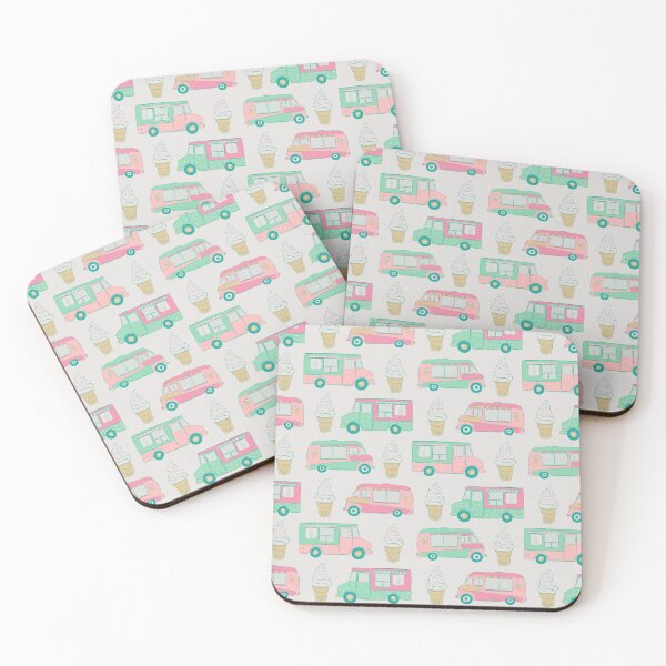 Item preview, Ice Cream Trucks designed and sold by Jacqueline Hurd.