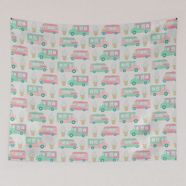 Item preview, Ice Cream Trucks designed and sold by Jacqueline Hurd.