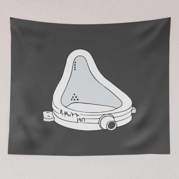 Item preview, R Mutt 1917, Fountain by Marcel Duchamp designed and sold by murialbezanson.