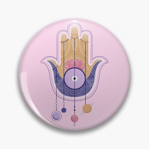 Item preview, Hamsa Hand Holding Universe designed and sold by iilustra.