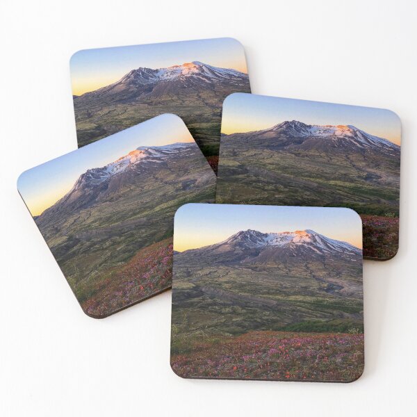 Item preview, Mount Saint Helens in the Morning Light Hiking Trail Washington Mountain Hiking Adventure designed and sold by Colin Grant.