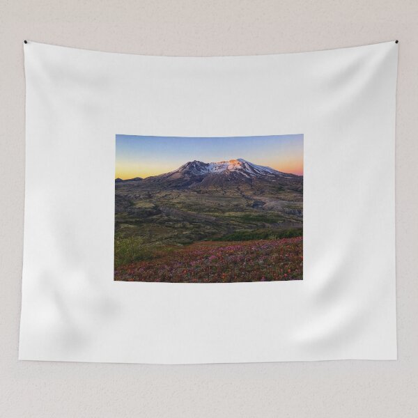 Item preview, Mount Saint Helens in the Morning Light Hiking Trail Washington Mountain Hiking Adventure designed and sold by Colin Grant.