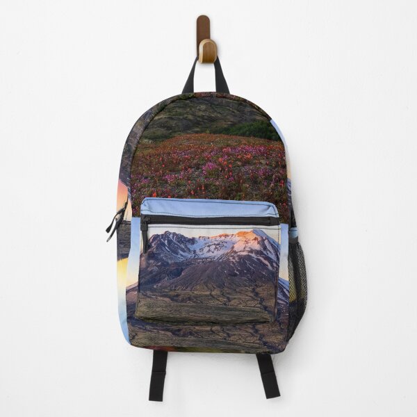 Item preview, Mount Saint Helens in the Morning Light Hiking Trail Washington Mountain Hiking Adventure designed and sold by Colin Grant.