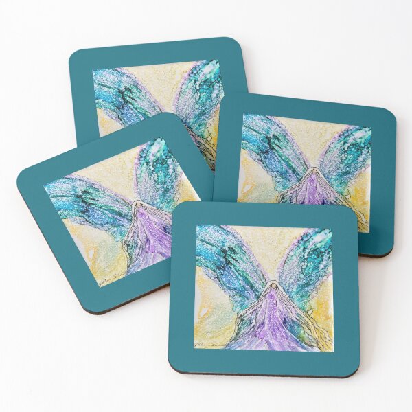 Item preview, Angel in a Purple and Turquoise  designed and sold by JoAnne Silvia.