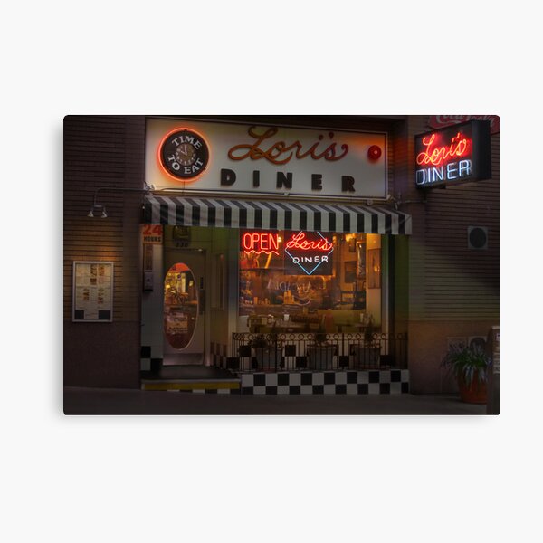 Lori's Diner Canvas Print